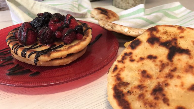 como hacer tortitas de requeson