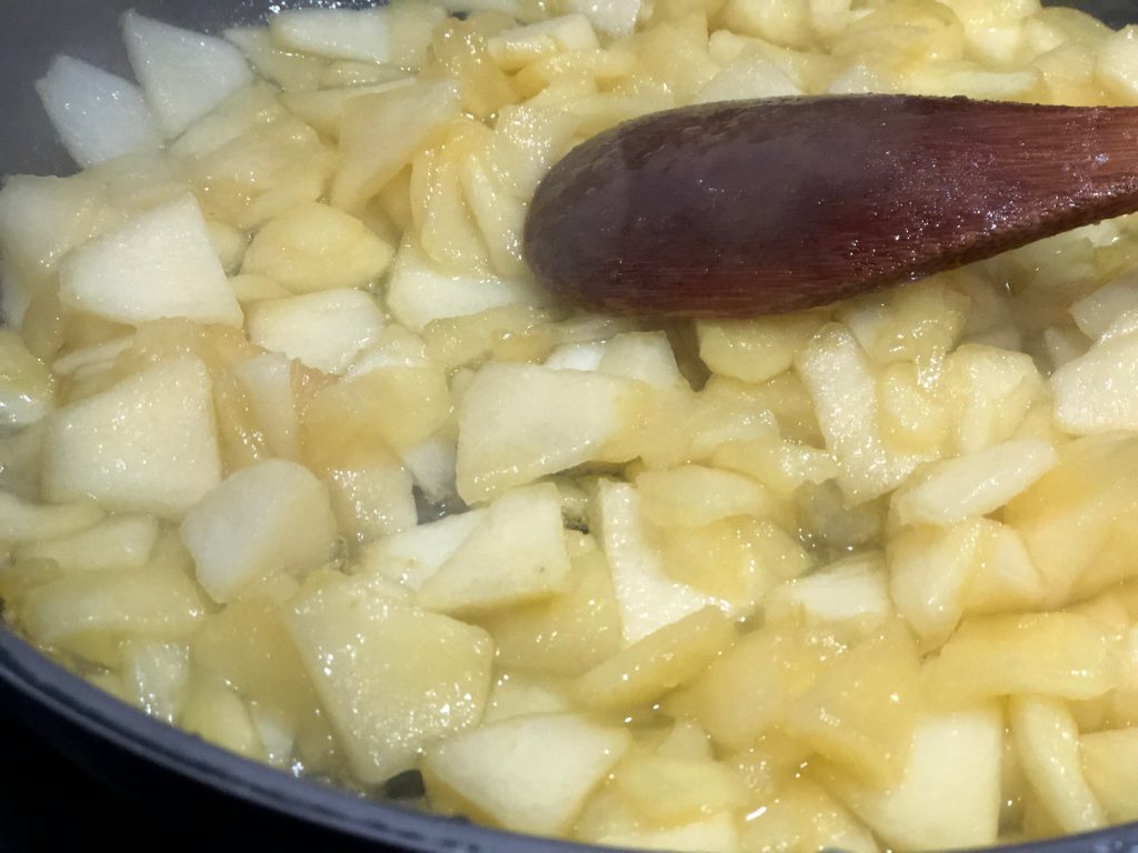 como hacer strudel de manzana