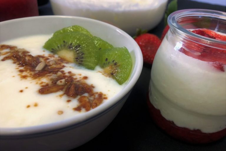 como hacer yogur casero