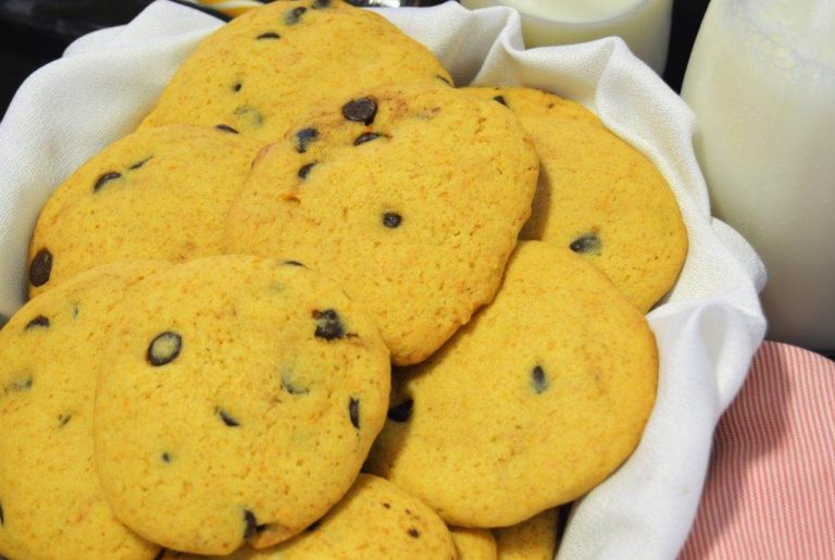 como hacer cookies de boniato y chips de chocolate