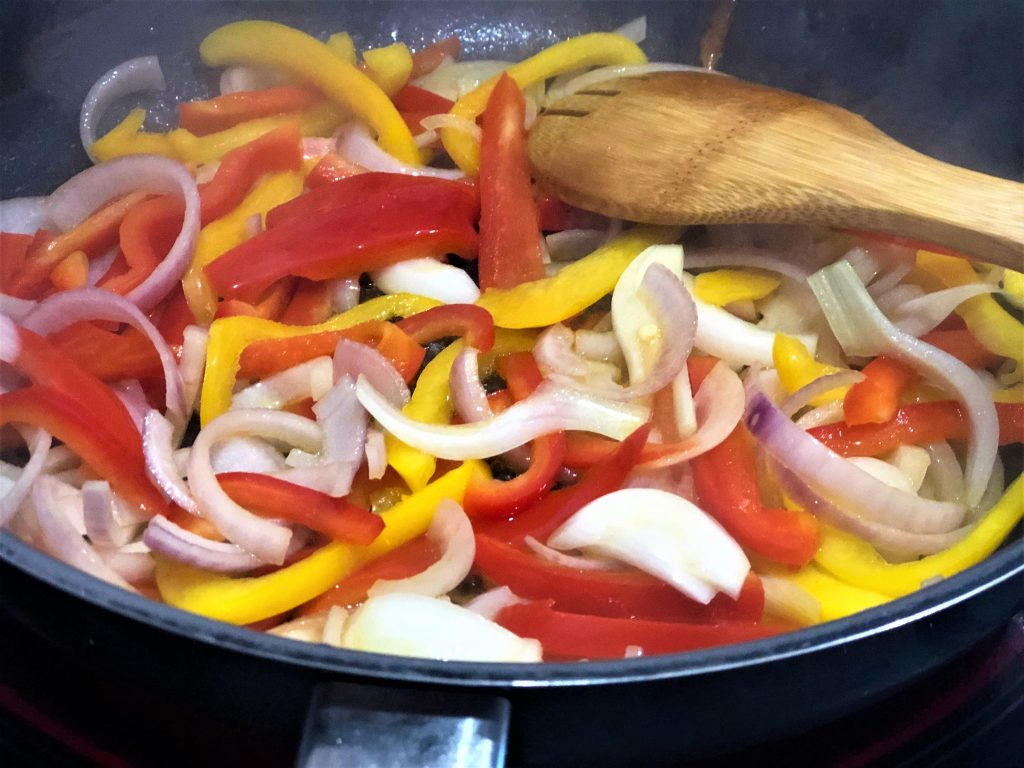 como hacer verduras con soja y cúrcuma