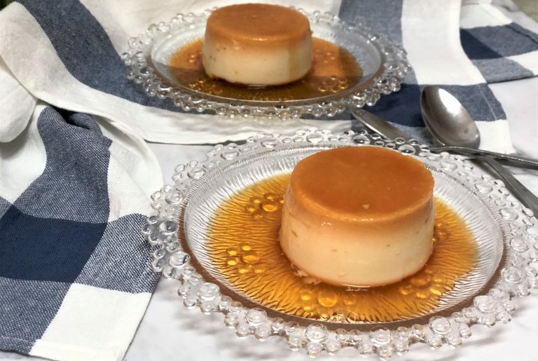 como hacer flan de coco sin huevo