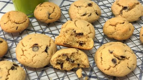 como hacer cookies de vainilla y chocolate