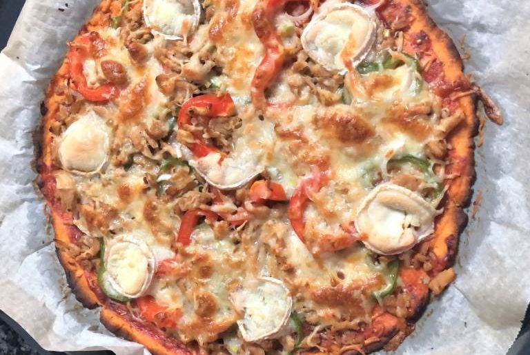 como hacer masa de boniato para pizza