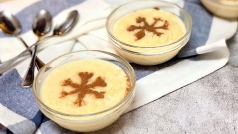 como hacer arroz con leche al microondas