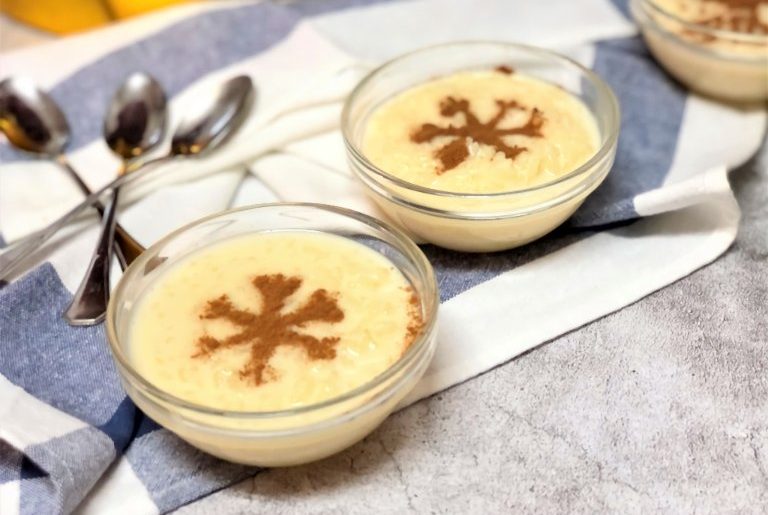 como hacer arroz con leche al microondas