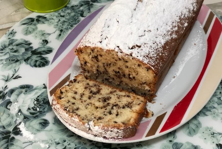 como hacer bizcocho moteado de chocolate