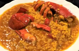 como hacer arroz caldoso con bgavante