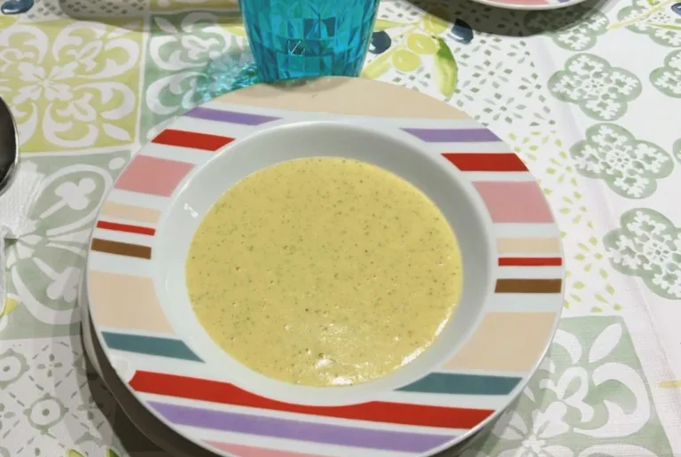 como hacer crema de calabacín con queso