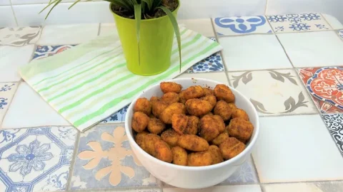 como hacer snack de gnochis de patata especiados