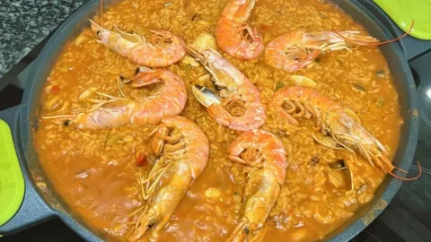 como hacer arroz con pisto