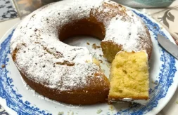 como hacer budín de limón