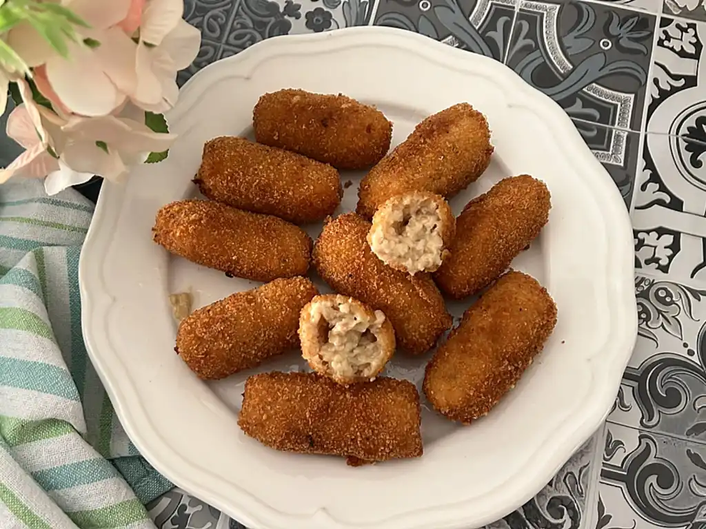 como hacer croquetas de secreto de cerdo