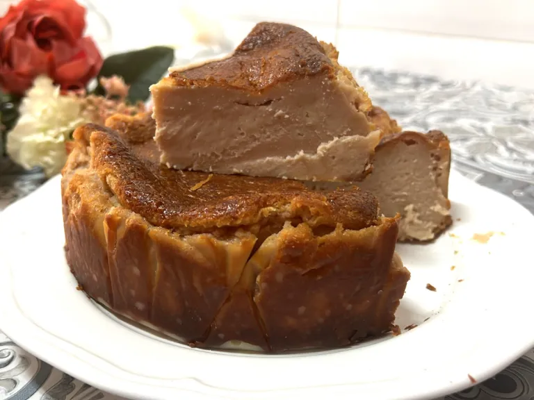 como hacer tarta de queso y turrón junggly
