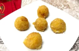 como hacer bombones de queso de cabra y beicon
