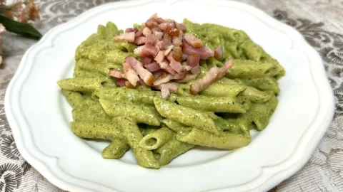 como hacer pasta verde
