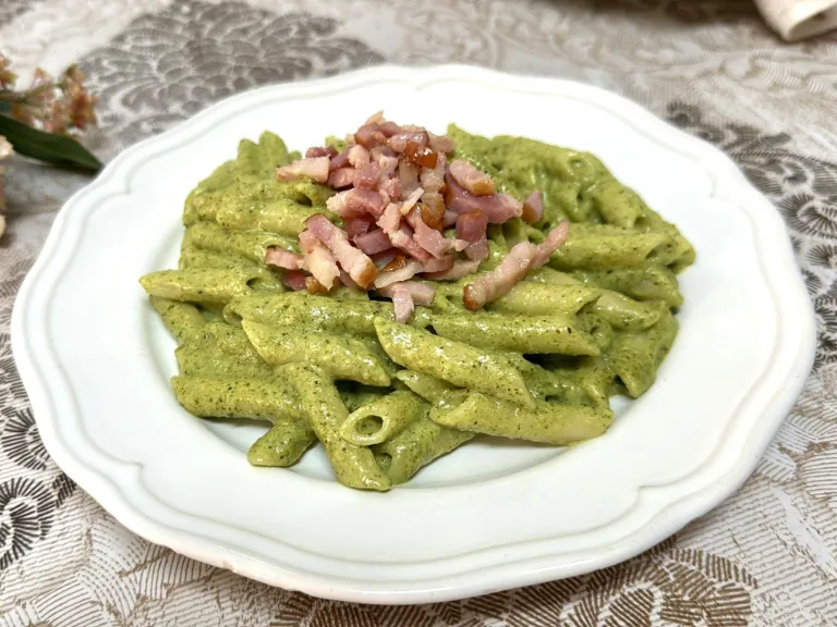 como hacer pasta verde