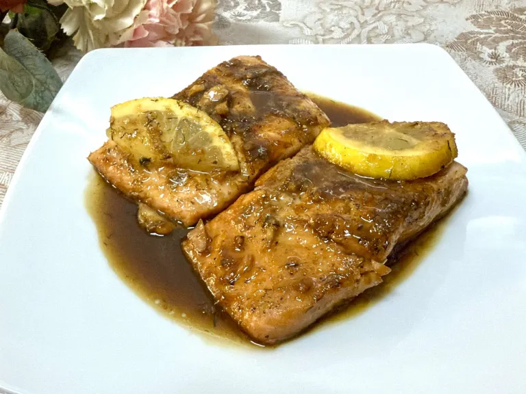 como hacer salmón con cítricos y miel