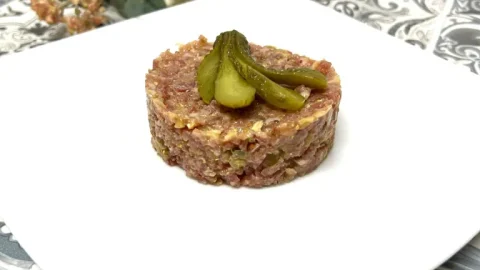 como hacer tartar de fuet