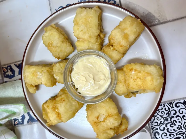 como hacer bacalao frito