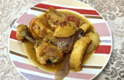 como hacer pollo al horno especiado