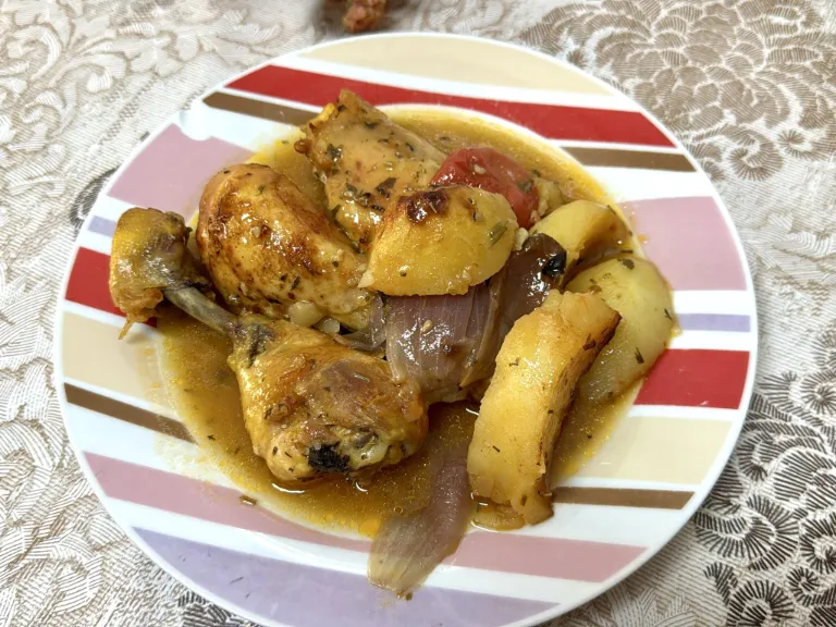 como hacer pollo al horno especiado