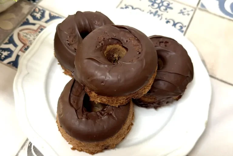 como hacer donuts de plátano