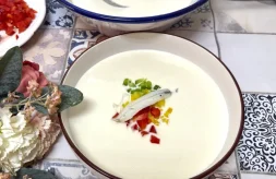 como hacer ajo blanco