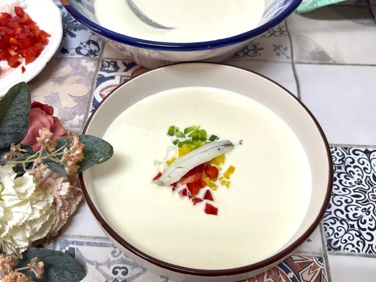como hacer ajo blanco