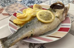 como hacer lubina al horno fácil