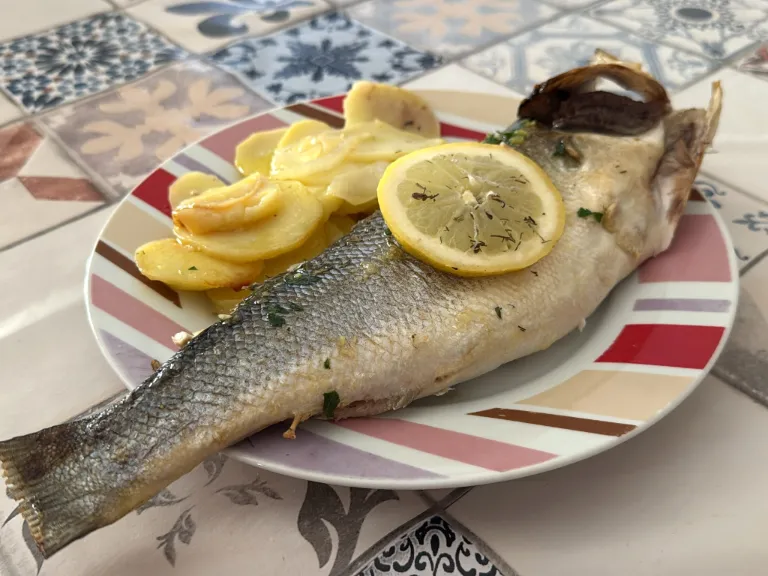 como hacer lubina al horno fácil
