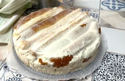como hacer tarta de fartons y horchata