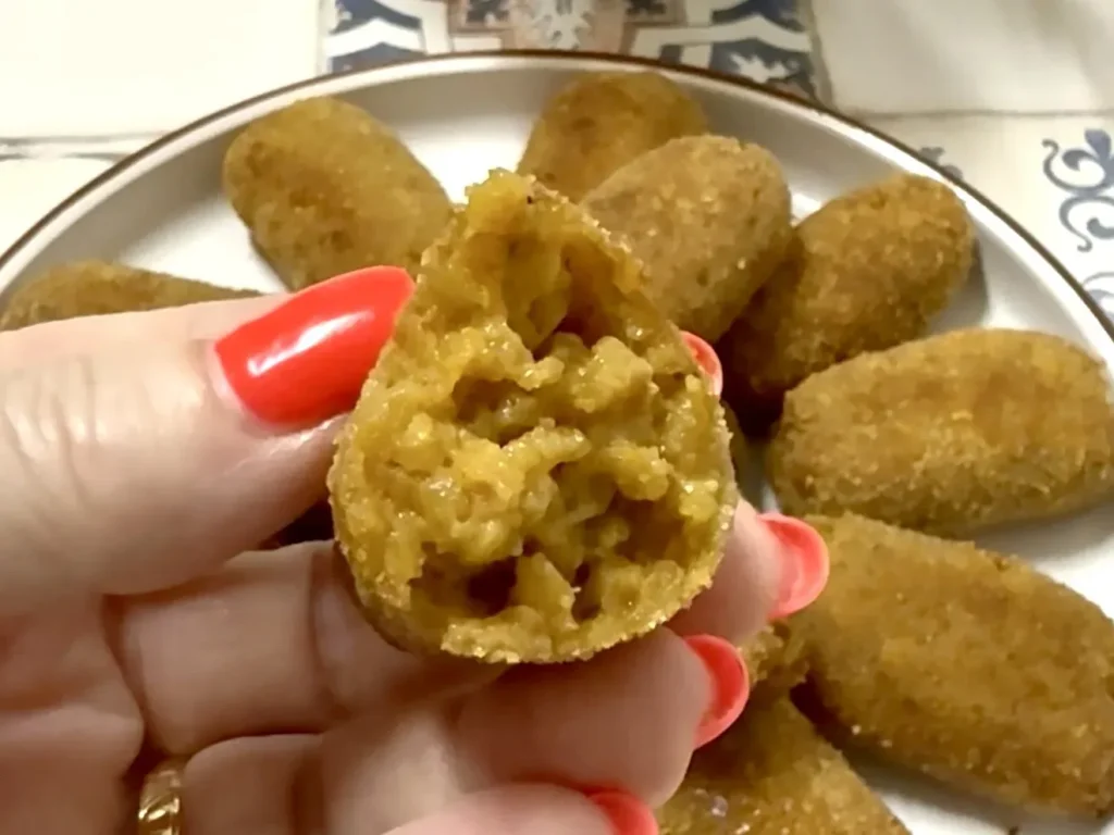 como hacer croquetas de paella