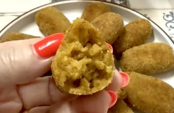 como hacer croquetas de paella