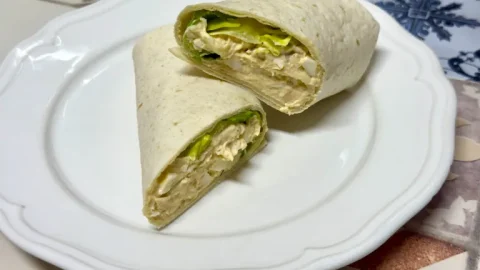 como hacer wraps de salmon