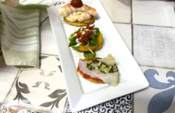 como hacer estos tres canapés