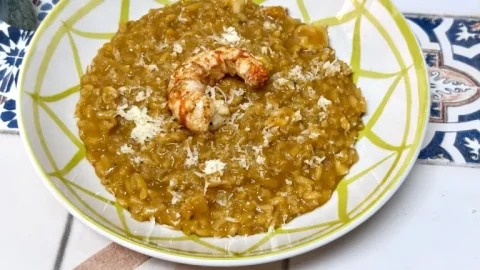 como hacer rissotto de gambón