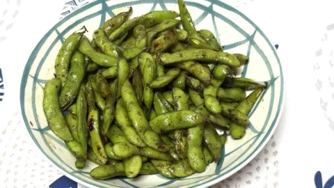 COMO HACER EDAMAME TRUFADO