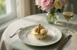 COMO HACER ENSALADILLA DE GAMBAS Y HUEVO FRITO