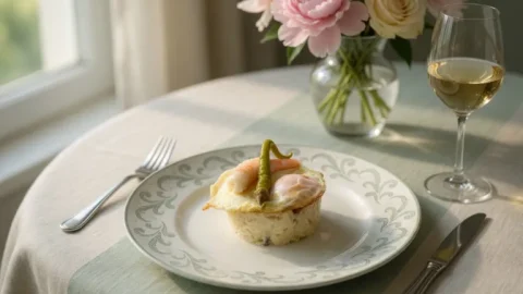 COMO HACER ENSALADILLA DE GAMBAS Y HUEVO FRITO