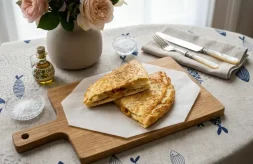 COMO HACER MAXI EMPANADA DE POLLO Y QUESO COTTAGE