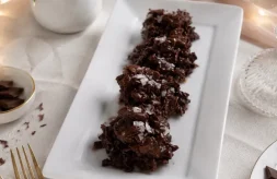 COMO HACER ROCAS DE PATATAS Y CHOCOLATE CON SAL