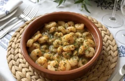 como hacer gambas al ajillo