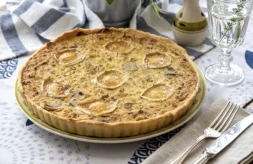como hacer quiché de puerros